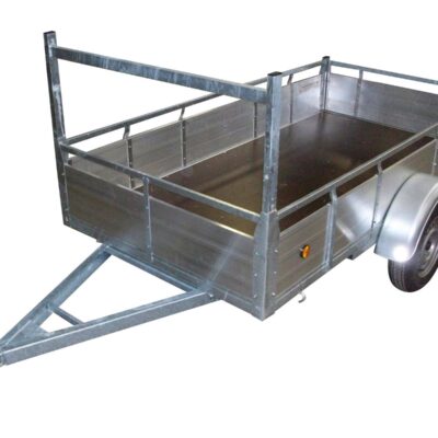 Remorque 257×132 cm aluminium simple essieu