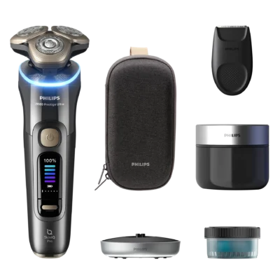 Philips i9000 Prestige Ultra Rasoir électrique 100 % étanche avec SkinIQ Pro