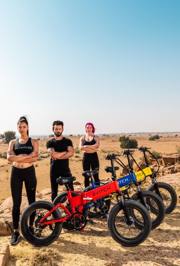 Vélo électrique pliant